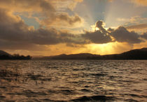 Coniston Water Sunset by James Biggadike
