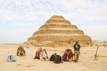 Stepped Pyramid at Sakkara by Graham Prentice