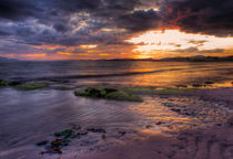 North Beach Sunset Ardrossan von Paul messenger