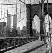 New York #13 Brooklyn Bridge von Wolfgang Cezanne
