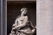 Statue de l'Abondance - Fontaine de Trevi, Rome von Mickaël PLICHARD