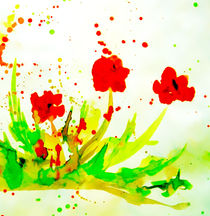 Happy Flowers by Maria-Anna  Ziehr