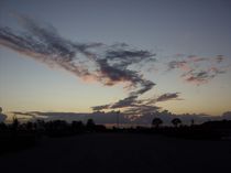 Evening sky in Lomma  von Sarah Osterman