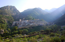 Kloster Agiou Pavlou auf dem Berg Athos in Griechenland von Jürgen Effner