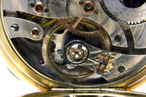 Uhrwerk einer Taschenuhr