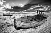 abandoned trawlers at dungeness by meirion matthias