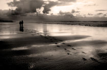 Footprints in the Sand by Wayne Molyneux