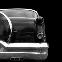 Classic Car (black and white) by Beate Gube