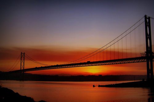 Sunset-over-the-forth-road-bridge-finished