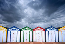 yarmouth beach huts by meirion matthias
