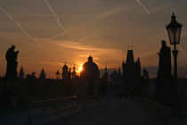 Sunrise Charles Bridge by serenityphotography