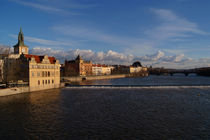 View Upstream from Charles Bridge by serenityphotography