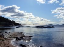 View from Ingarö Beach  by Sarah Osterman