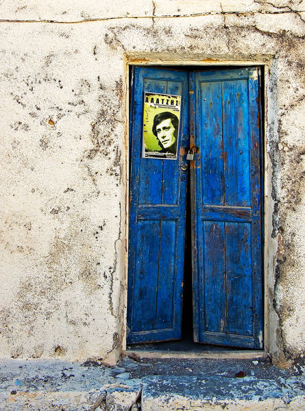 Santorini-door