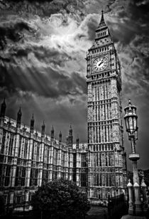 house of commons clock tower or big ben by meirion matthias