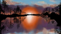 Sunset Silhouette von Rozalia Toth