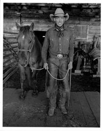 Cowboy, Wyoming von Bob Soltys