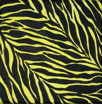 Zebramuster 1 gelb von Lidija Kämpf