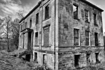Plean Country House ruins by Buster Brown Photography
