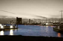 Außenhafen am Abend - Outer harbor at night by ropo13