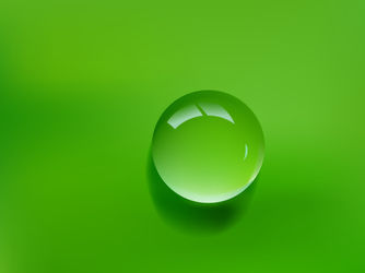 Green-water-drop