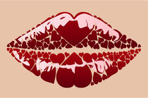 lips of hearts by Miro Kovacevic