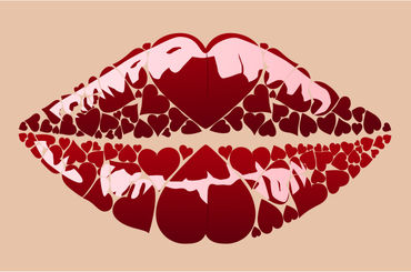 Lips-of-heart