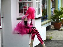 Lady in pink von David J French