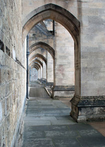 Winchester Cathedral arches by John Biggadike