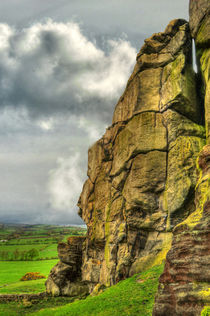 Almscliff Crag Profile #1. by Colin Metcalf