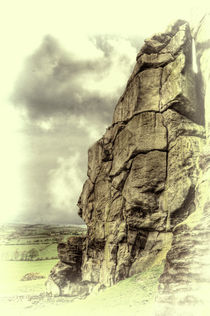 Almscliff Crag Profile #3. by Colin Metcalf