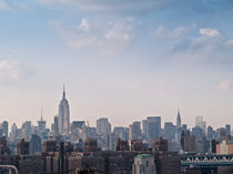 Manhattan Skyline New York City by Helga Sevecke