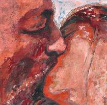 The Kiss Red by florin