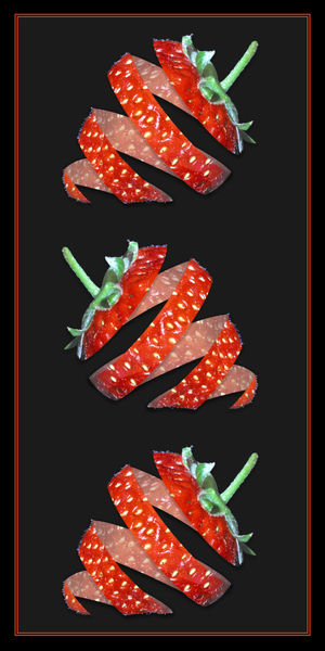 Strawberry-peel