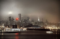 New York City Nighttime Skyline by irisbachman