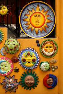 SUNNY WALL San miguel de Allende Mexico by John Mitchell