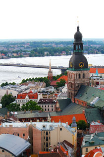 Riga Cityscape von Bianca Baker