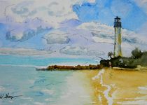 Cape Florida Lighthouse by Warren Thompson