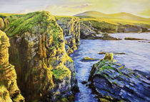 Cliffs at Downpatrick Head, County Mayo von Conor McGuire