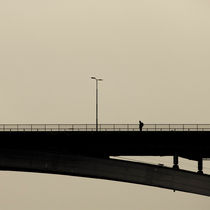 On the bridge by Lars Hallstrom