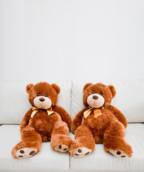 Two Teddybears by Lars Hallstrom
