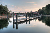 Evening over Marlow by Martin Williams