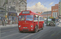 London Transport Q type bus. by Mike Jeffries