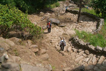 Descending Steps near Tikhedhunga by serenityphotography
