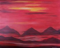 rote Berge von Sun Dream