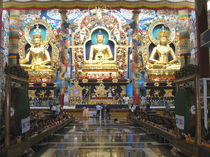 Tibetian Monastry in India by Nandan Nagwekar