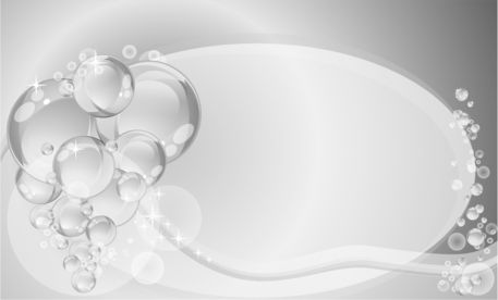 Silver-background-with-bubbles