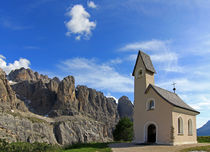 Kapelle in den Dolomiten von Wolfgang Dufner
