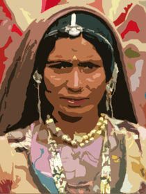 Tribal Woman von Nandan Nagwekar