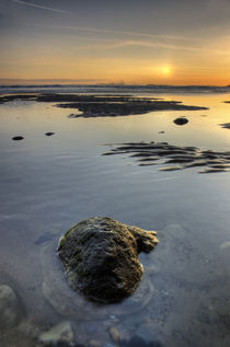 Calm Sea, Cayton Bay. by Martin Williams